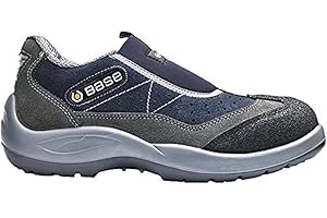 BASE Protection Mechanic S1 SRC Zapato de Seguridad, Talla: 37, Color: Gris/Azul, B0440GBU37