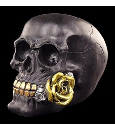 Captain Octopus Totenkopf Statue - Gothic Deko Für Zuhause