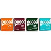 Goood Tanışma Kiti &ndash; 4 Farklı Bitkisel Pastil (Vibes, Voice, Ginger, Relief) - Toplam 24 Pastil