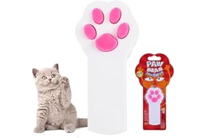 DHKFXKT Interactive LED Cat Toy - Light Pointer & Chaser for Pet Training, Scratching Practice with Red Light Pen