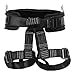 Produktbild Fusion Climb Teka Tactical Padded Half Body Adjustable Bungee Tanz Zipline Harness Stahlmaterialschlaufe 23 kN M-XL Schwarz