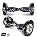 Produktbild 10 Zoll Hoverboard Elektroroller Selbstausgleich Sicherheitsbatterie Z6 (kohlenschwarz)