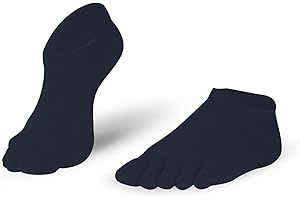 Knitido Essentials Sneaker | Calzini alla caviglia con dita separate per uso quotidiano e tempo libero