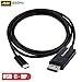 Produktbild USB C zu DisplayPort Kabel, CableDeconn Type C USB 3.1 zu DisplayPort 1.2 V HDTV Adapter Kabel 4 K @ 60Hz (4Ft/1,2 m)