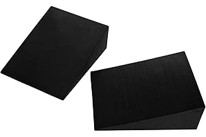 ZANKIE Yoga Foam Wedge - Slant Board For Yoga EVA Foam Wedge Calf Stretcher Slant Blocks Squat Wedge For Workout, Exercise, Knee Pad, Back Support, Footrest Cushion