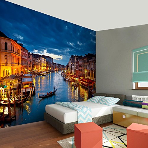 Fototapete Venedig 352 x 250 cm – Vliestapete – Wandtapete – Vlies Phototapete – Wand – Wandbilder XXL – !!! 100% MADE IN GERMANY !!! Runa Tapete 9038011c - 5