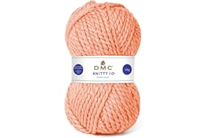 DMC - Lana Knitty 10 - Ovillo de 100 g - 82 m | Lana gruesa, increíblemente rápida de tejer, perfecta para principiantes| 21 colores disponibles