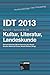 Produktbild IDT 2013 Band 3.2 - Kultur, Literatur, Landeskunde: Sektionen E5, E8
