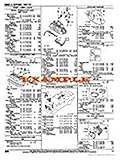  Jeep 1986-1989 Comanche Wagoneer Teilenummern, Labor, und Preis bebilderte SH.