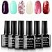 Gellen UV Gel Nail Polish Set, Pack of 6 Colors RS.3595.00