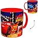 Produktbild alles-meine GmbH Trinkbecher / Henkeltasse -  Disney Cars / Lightning McQueen - Auto  - 320 ml - aus Kunststoff Plastik - Trinklerntasse / Trinklernbecher - mit Henkel - Jun..