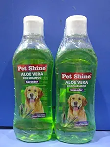 SKY EC Pet Shine Alovera Lavender Dog Shampoo - Set of 2