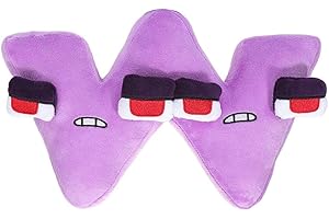 HODOFICE Alphabet Lore Peluche Lettere Alfabeto Plush All 2023 Bambole Dell'alfabeto Plushies Soft Toy Bambini Compleanno Giocattolo Regali Pupazzo per Ragazzi Ragazze Cute Figure Pupazzi Giocattoli Regalo (W)