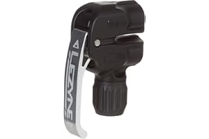 LEZYNE Dual Valve Alternative Bicycle Pump Head, Presta, Schrader, and Dunlop Compatible, for High-Pressure Tire Floor Pumps