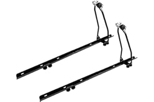 MARKO AUTO ACCESSORIES 2 x Universal Car Roof Bar Mounted Bicycle Carrier Upright Bike Rack Cycle Locking