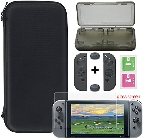 Eagwell Nintendo Switch Accessory Case,Nintendo Switch Traveler Case Starter Kit for Nintendo Switch