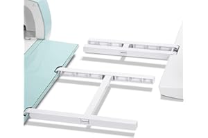 AOOIIN Vassoio di estensione per Cricut Maker 3/Maker e Explore Air/2/3, vassoio di supporto per tappetino da taglio 12x12, estensore del vassoio compatibile con il tappetino Cricut