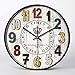 Produktbild CHLCH Moderne stille DIY große wanduhr 3D Aufkleber Home Office Dekoration geschenkIndustrieller Wind 02   12 Zoll