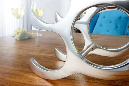 Design Accessoire Alu Weinregal fuer 10 Flaschen - 5