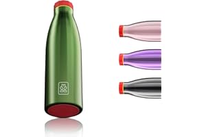 Bboom Borraccia Termica 500 ml Bottiglia Termica Acciaio Inox Thermos 24 Ore Freddo & 12 h Caldo Regalo Uomo Donna Design Made in Italy Ecologica e BPA Free