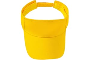 HERUAI Kids Sun Visor Hat 4-12 Years Girls Boys Golf Visor Anti UV Tennis Sun Hat Summer Beach Cool Hat Wide Brim Sun Protection Hat Adjustable Peaked Snapback Cap Sports Running Sun Visor Cap