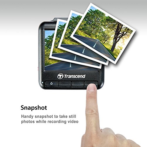 Transcend DrivePro 100 16GB Car Video Recorder with Adhesive Mount