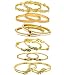 YouBella Gold Plated Bangles Combo Of 6 Bangles Jewellery FprGirls/Women RS.499.00