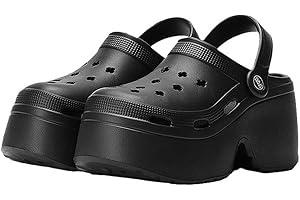 Hezeisoar Zoccoli e Sabot Donna Antiscivolo Scarpe da Giardino Sandali da Spiaggia Estate Pantofole da All'aperto con Suola Spessa