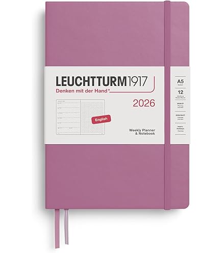 Leuchtturm1917 A5 Medium Notitieboek Softcover dotted Sky - De Groen BV Leuchtturm1917 A5 Medium Notitieboek Softcover dotted Sky - De Groen BV