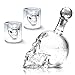 Produktbild 73ml und 1000ml Kristallschädel Kopf Wodka Schuss Trinken Ware Glastasse für Zuhause bar