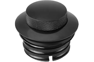 KEENSO Tappo serbatoio serbatoio moto, Tappo serbatoio serbatoio moto alluminio alluminio nero