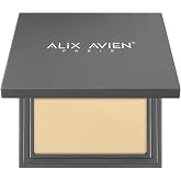 ALIX AVIEN Kompakt Pudra - 12 Saate Kadar Kalıcılık - Sıcak-n&ouml;tr Cilt Alt Tonu - Compact Powder 05 Bisque