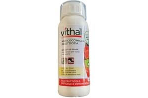 VITHAL Insetticida Per Piante 500ml - Olio Bianco Per Cocciniglia - Anche Contro Acari, Afidi, Tripidi, lepidotteri e Altri Insetti