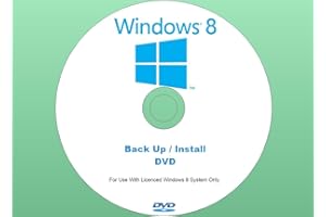SOFTWARE ON DVD Reemplazo Backup Instalar Windows 8.1 Universal Versión 32 o 64 Bits DVD en Español (32 Bit)