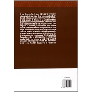 La Responsabilidad Civil Del Empresario Derivada De Accidentes Laborales. En Especial Por Acoso Moral O Mobbing (novedades De La Ley 36/2011 De 10 De