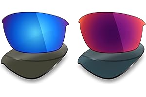 Mryok polarisierte Ersatzgläser für Oakley Bottle Rocket Sonnenbrillen, 2 Paar