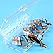 Fashion Gallery 5 Reusable Forms For UV Gel Acrylic French Nail Art Tips Silver Sets Kit