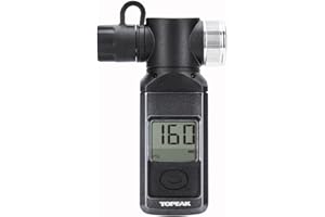 TOPEAK Shuttle Gauge Digital Manomètre Adulte Unisexe, Noir, Taille Unique