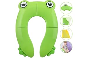 SaponinTree Bébé Réducteur de Toilette Pliable Siège Enfant Réducteur, Voyage Siège Pliable de Toilette pour Enfant/Bébé,Facile à Transporter Enfant WC Réducteur
