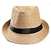 Produktbild feiXIANG Unisex Cap Strand Sonne Strohhut Band Sunhat (Freie Größe, Khaki)