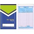 FIRST CLICK Bill Book Sheets 100 x 1 Sets Pre Printed Bill/Invoice Format with Free Carbon Inside Size 22 x 14 cm (100 Printed Format + 100 Plain Sheet) 1 Booklets 100 Sheet in Pack.