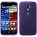 Produktbild PhoneNatic Case für Motorola Moto X Hülle Silikon lila transparent + 2 Schutzfolien