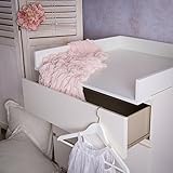 Puckdaddy Wickelaufsatz Wickeltischaufsatz für Kommoden mit 48-51cm Tiefe. Neu!