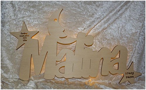 Personalisierte Geschenke zur Geburt und Taufe für Junge und Mädchen von Schlummerlicht24 Nachtlicht „Kupferstern“ mit Name nach Wunsch, LED-Lampe für das Kinderzimmer oder das Babyzimmer, ideal als Taufgeschenk oder als Geschenk zur Geburt Kommunion für Junge und Mädchen, handgemacht - 2