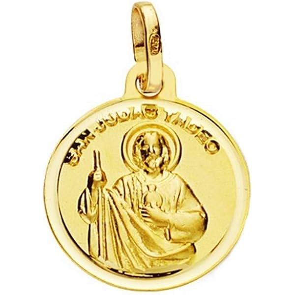 Médaille Virgen Del Pilar En Argent 925 Et Nacre - Diamètre 30 Mm, Bijou Religieux Ou Porte-bonheur