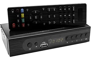 XTREME VIDEOGAMES Decoder Digitale Terrestre Xtreme DVB T2 HDMI DVB-T2 HEVC Full HD Ricevitore TV H265 23001