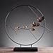 Produktbild MERRYHE Harz Skulptur Chinesische Art Abstrakte Statue Handgemachte Vögel Und Baum Kreis Ornament Handwerk Für Wohnzimmer Home Küche Schlafzimmer,D-52.5 * 12 * 52CM