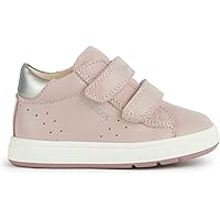 Scarpe Primi Passi Geox B Macchia Girl - Nabuck E Scamosciato, Taglie 0-24, Traspiranti E Flessibili