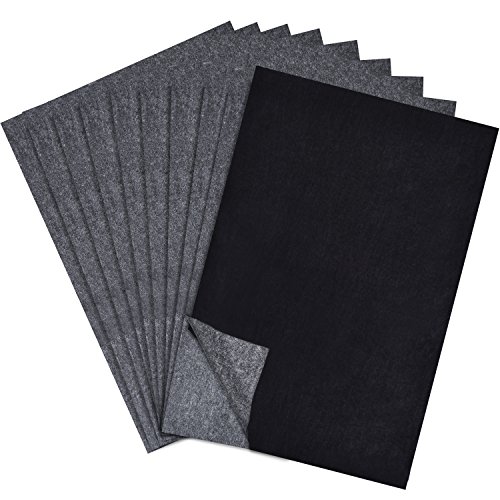 Outus 60 Blatt Carbon Transferpapier Kohlepapier Graphitpapier für Holz, Papier, Leinwand (8,5 x 11 Zoll)