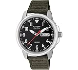Citizen CITIZEN ECO-DRIVE BM8180–03E Armbanduhr Canvas Herren Tragegurt